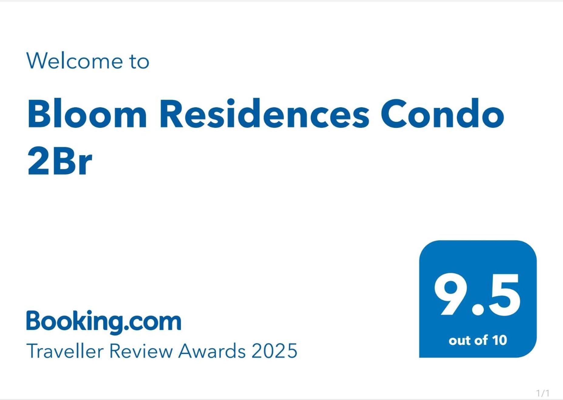 Bloom Residences Condo 2Br Manila Dış mekan fotoğraf